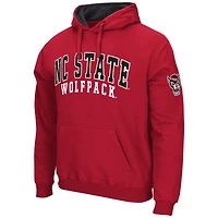 Sweat à capuche Colosseum Red NC State Wolfpack Double Arch pour homme