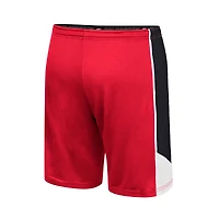 Short Colosseum NC State Wolfpack Haller pour homme rouge