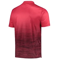 Men's Colosseum Red NC State Wolfpack Marshall Polo