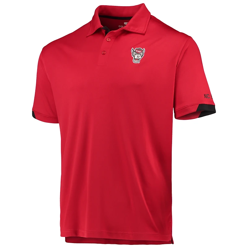 Polo léger Colosseum Red NC State Wolfpack Santry pour homme