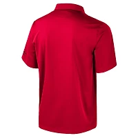 Men's Colosseum Red NC State Wolfpack Strike Bowling Button-Up Shirt