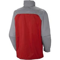 Men's Columbia Red NC State Wolfpack Glennaker Lake II Packable Rain Jacket