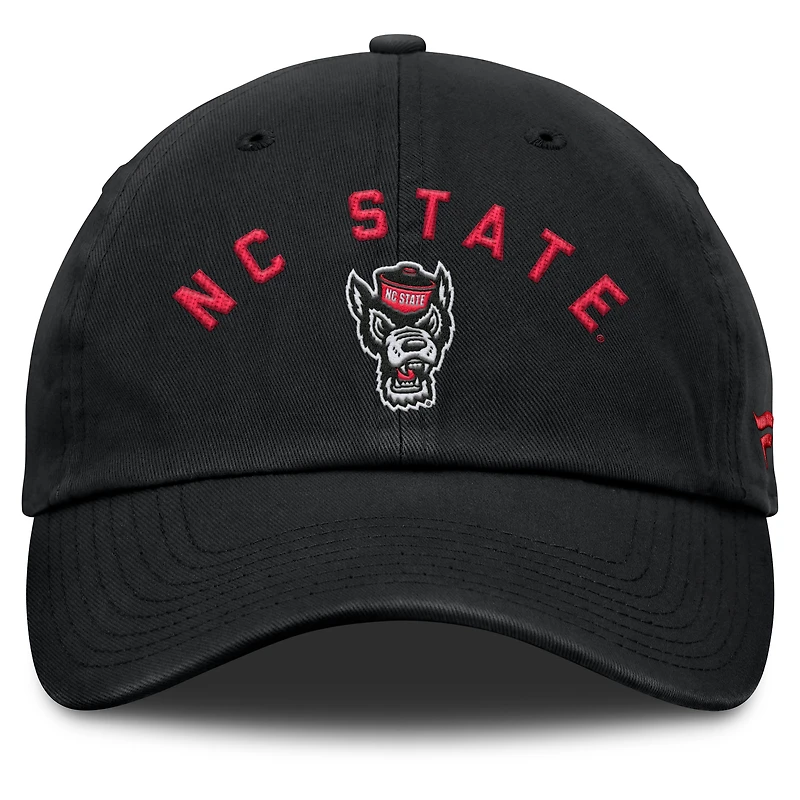 Men's Fanatics Black NC State Wolfpack Myth Adjustable Hat