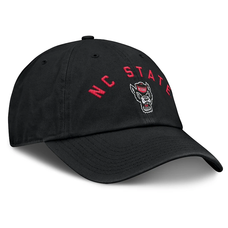 Men's Fanatics Black NC State Wolfpack Myth Adjustable Hat