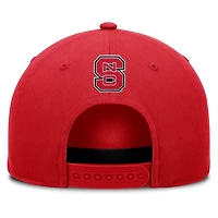 Men's Fanatics  Red NC State Wolfpack Foul Ball Rope Adjustable Hat