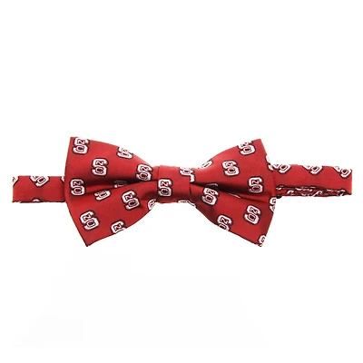 Nœud papillon à motifs répétés NC State Wolfpack pour hommes