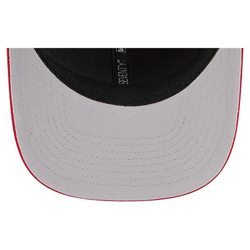 Casquette ajustable New Era rouge NC State Wolfpack Team 9SEVENTY pour homme