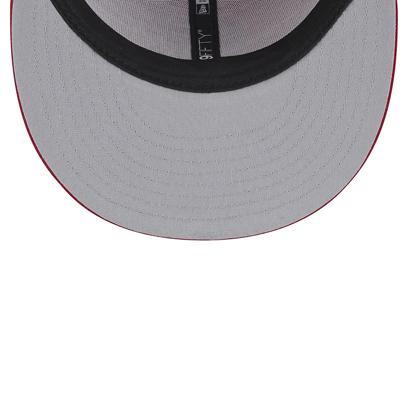 Men's New Era Red NC State Wolfpack Trucker 9FIFTY Snapback Hat