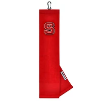 NC State Wolfpack 16" x 24" Face & Club Tri-Fold Towel