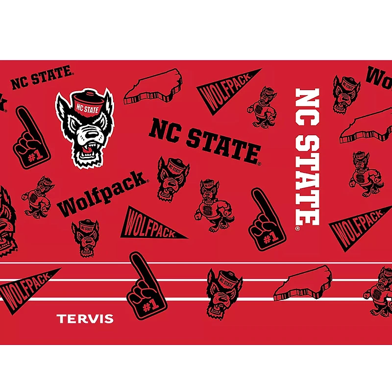 Gobelet Tervis NC State Wolfpack 30 oz avec couvercle coulissant