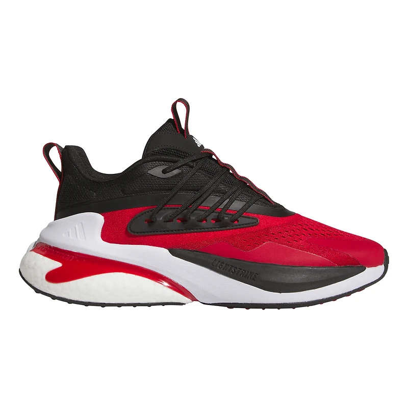 Chaussures unisexes adidas NC State Wolfpack AlphaBoost V2 Rouge/Noir