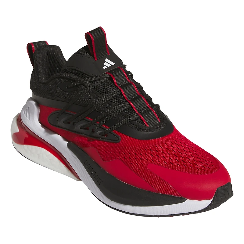 Unisex adidas Red/Black NC State Wolfpack AlphaBoost V2 Shoes