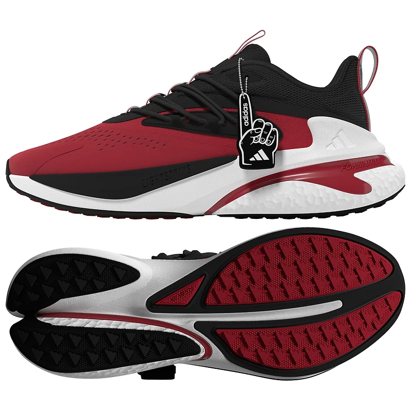 Unisex adidas Red/Black NC State Wolfpack AlphaBoost V2 Shoes