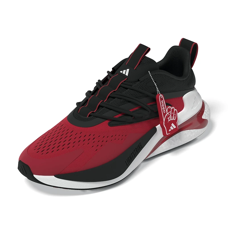 Unisex adidas Red/Black NC State Wolfpack AlphaBoost V2 Shoes