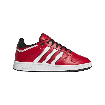 Chaussures de basket-ball unisexes adidas NC State Wolfpack Centennial 85 Low Rouge/Blanc