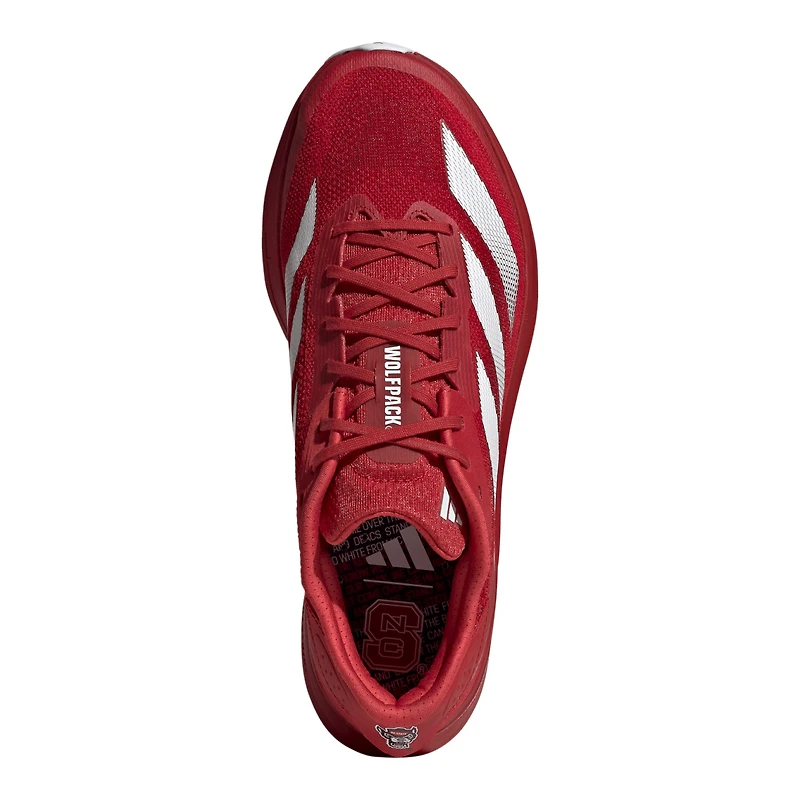 Unisex adidas Red NC State Wolfpack Adizero Sl2 Running Shoes