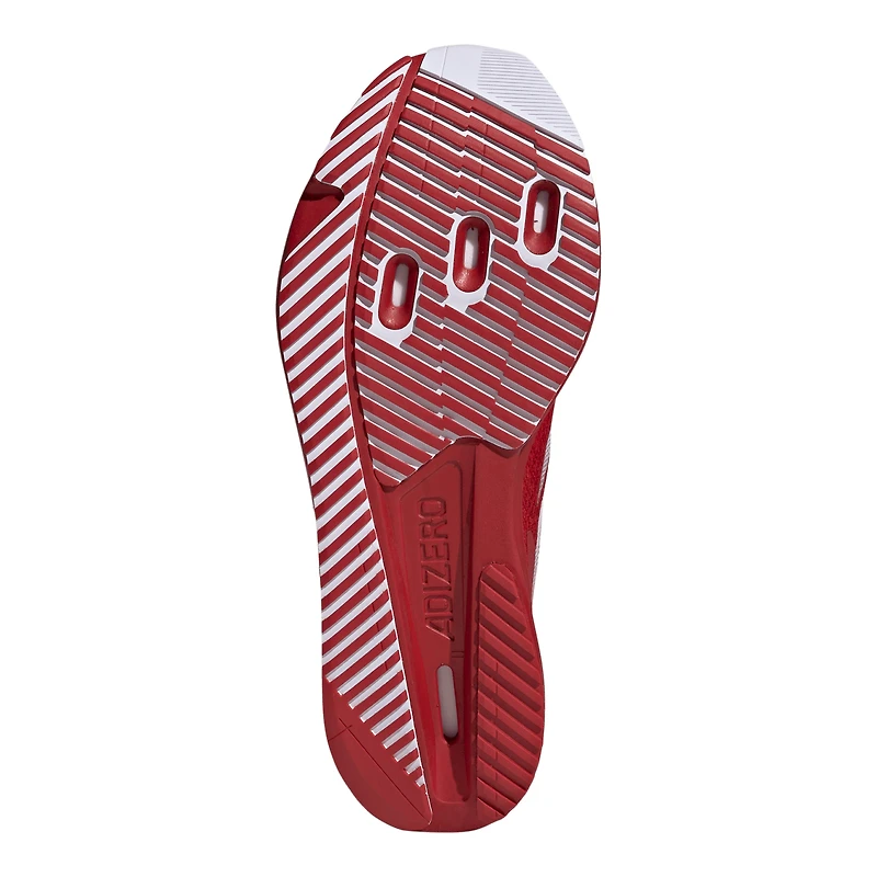 Chaussures de course unisexes Adidas NC State Wolfpack Adizero Sl2 rouges