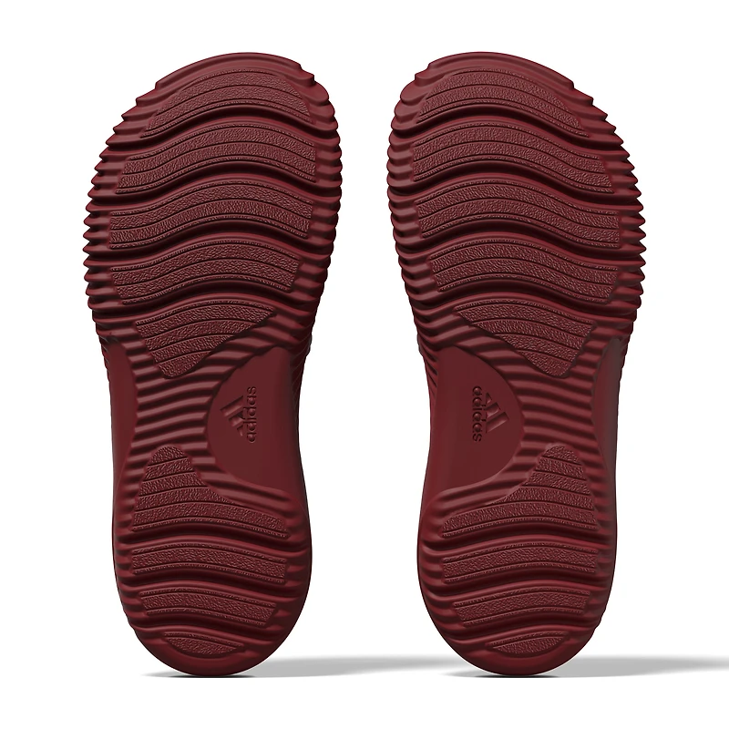 Sandales à glissière unisexe adidas NC State Wolfpack Alphabounce 2.0 rouges