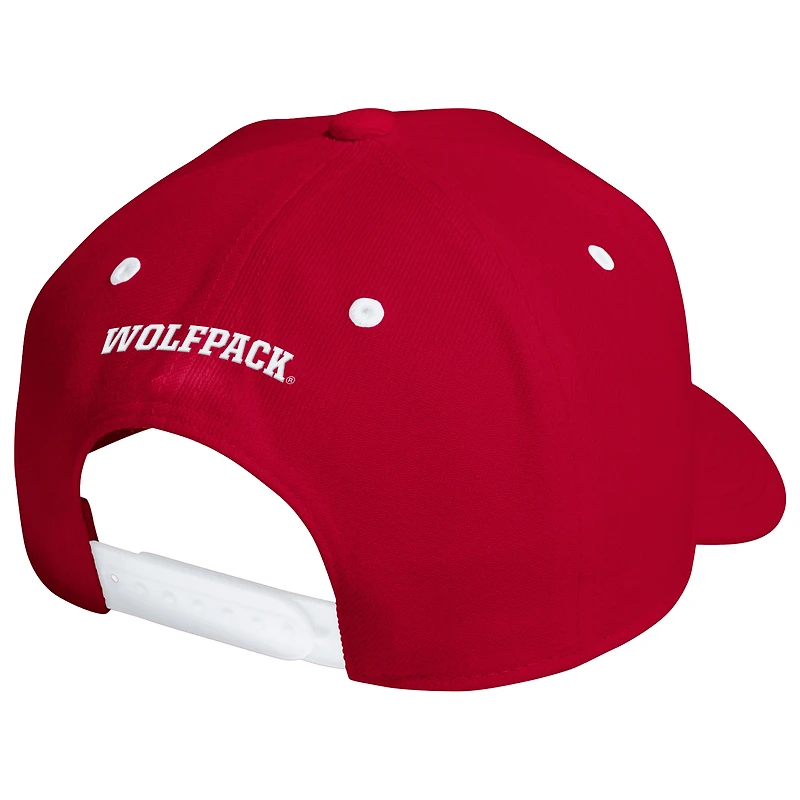 Casquette ajustable unisexe adidas rouge NC State Wolfpack City of Oaks A-Frame