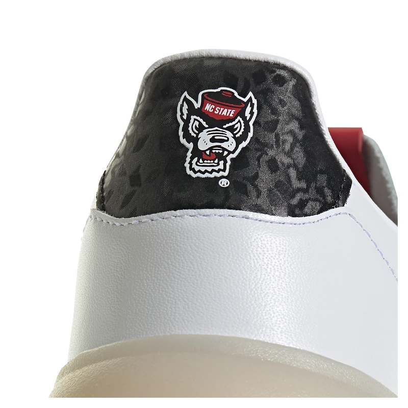 Chaussures unisexes adidas blanches NC State Wolfpack Barreda Decode