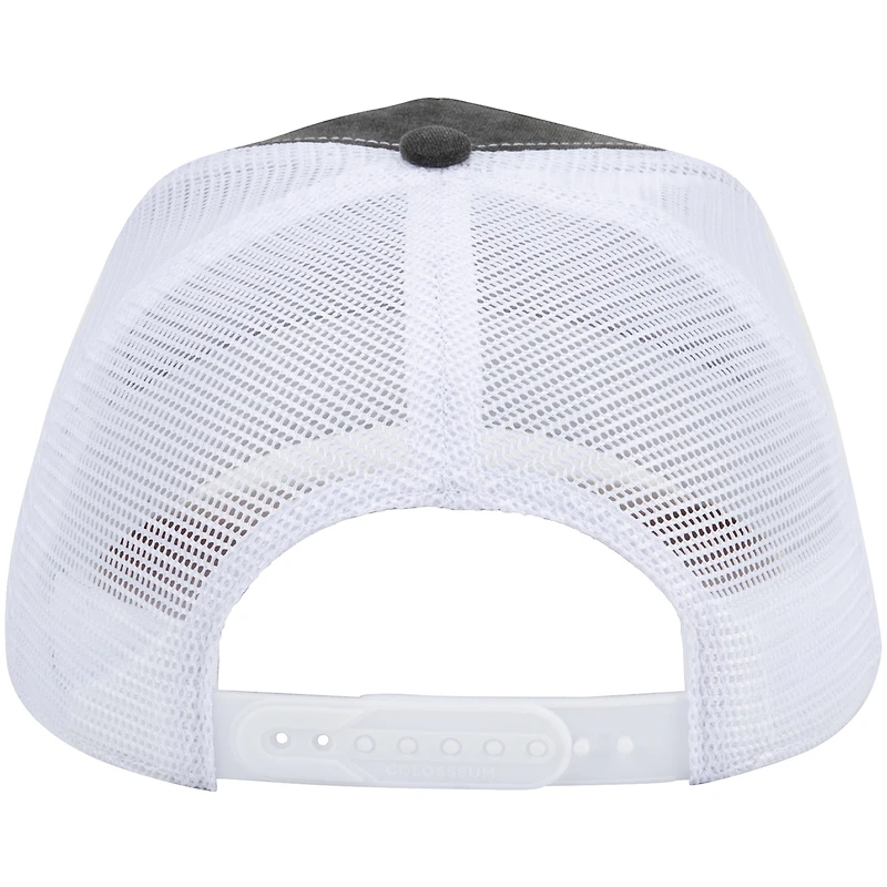 Casquette de camionneur ajustable unisexe grise Colosseum NC State Wolfpack Billy 2400