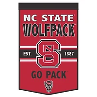 WinCraft NC State Wolfpack 24" x 38" Bannière avec logo principal