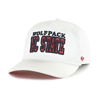 Casquette ajustable Outspoken Hitch blanche NC State Wolfpack '47 pour femme