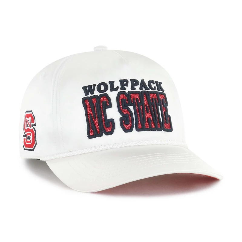 Casquette ajustable Outspoken Hitch blanche NC State Wolfpack '47 pour femme