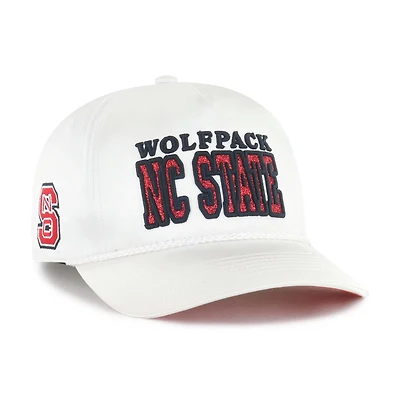 Casquette ajustable Outspoken Hitch blanche NC State Wolfpack '47 pour femme