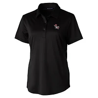 Women's Cutter & Buck Black NC State Wolfpack Vault Prospect Textured Stretch Polo