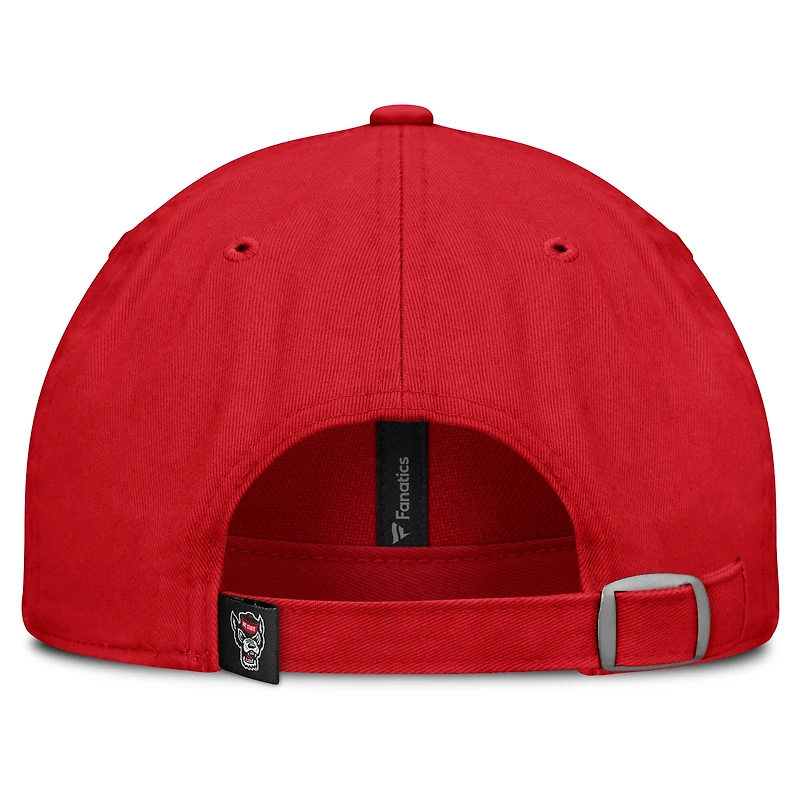 Women's Fanatics Red NC State Wolfpack Candid Adjustable Hat