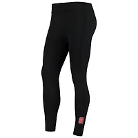 Legging polaire ZooZatz noir NC State Wolfpack pour femme