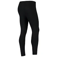 Women's ZooZatz Black NC State Wolfpack Fleece Leggings