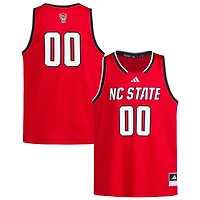 Maillot Swingman rouge NC State Wolfpack pour jeunes adidas #00