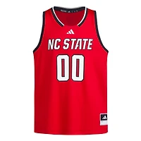 Youth adidas #00 Red NC State Wolfpack Swingman Jersey