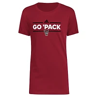 Youth adidas Red NC State Wolfpack Basic Dassler T-Shirt