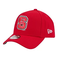 Youth New Era Red NC State Wolfpack 9FORTY A-Frame Adjustable Hat