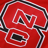 Sweat à capuche rouge avec grand logo NC State Wolfpack pour jeunes Stadium Athletic