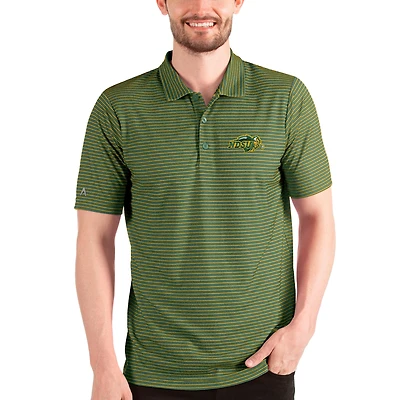 Men's Antigua Forest Green/Gold NDSU Bison Esteem Polo