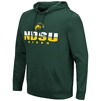 Chandail à capuchon Colosseum Green NDSU Bison Lantern pour hommes
