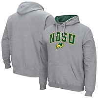 Sweat à capuche gris chiné Colosseum NDSU Bison Isle pour homme