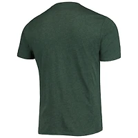 Concepts Sport T-shirt et pantalon NDSU Bison Meter anthracite chiné/vert pour homme