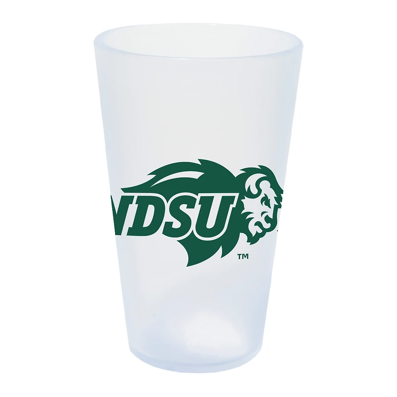 WinCraft NDSU Bison 16oz. Icicle Silicone Pint Glass