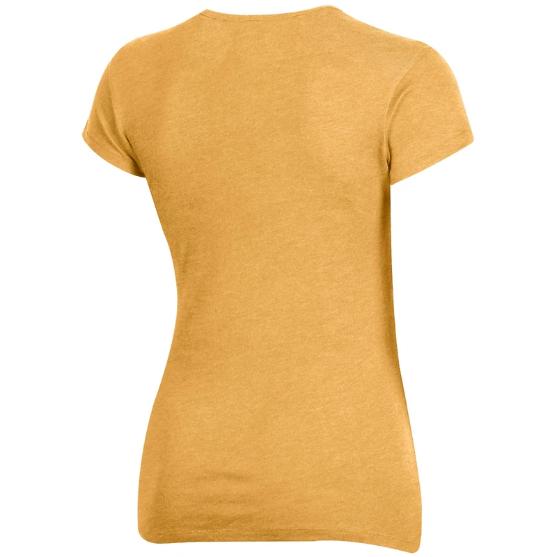 Women's Alternative Apparel Yellow NDSU Bison The Keepsake T-Shirt