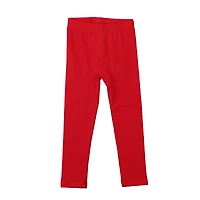 Girls Toddler Wes & Willy Oatmeal Nebraska Huskers Ruffle Raglan Long Sleeve T-Shirt Leggings Set
