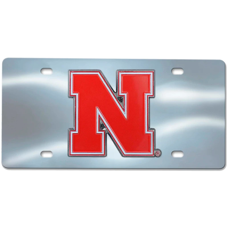 Plaque d'immatriculation miniature Logo Brands Nebraska Huskers