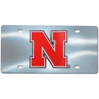 Plaque d'immatriculation miniature Logo Brands Nebraska Huskers