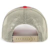 Men's '47 Scarlet Nebraska Huskers Arid Adjustable Trucker Hat