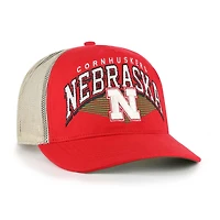 Men's '47  Scarlet Nebraska Huskers Pomona Mesh Hitch Adjustable Trucker Hat