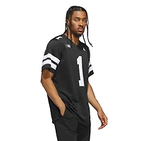 Maillot noir alternatif Premier des Nebraska Huskers pour homme adidas #1